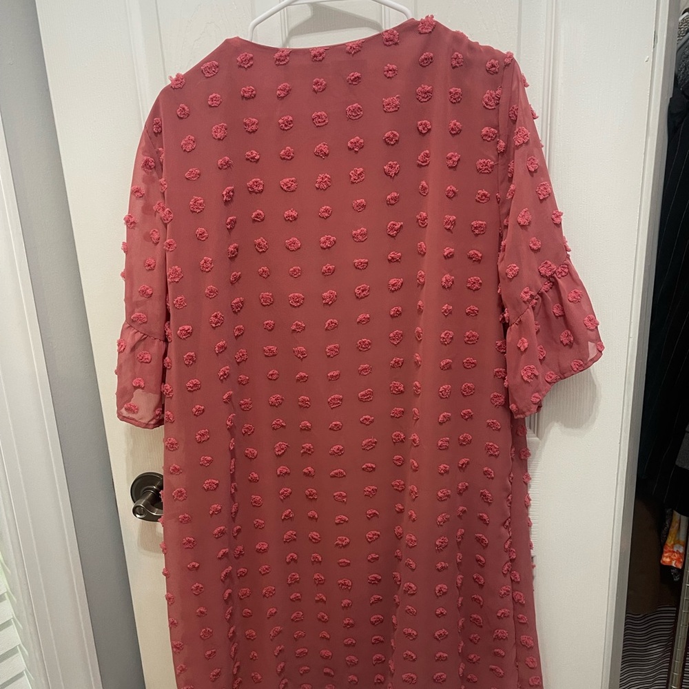 Fashian Collection Rose V-Neck Dress - Picture 6 of 10
